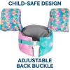 imageSwimWays Disney Princess Ariel Swim Trainer US Coast Guard Approved Life Vest Kids Swim Vest Arm Floaties ampamp Life Jackets for Kids 3355 lbs Ariel