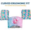 imageSwimWays Disney Princess Ariel Swim Trainer US Coast Guard Approved Life Vest Kids Swim Vest Arm Floaties ampamp Life Jackets for Kids 3355 lbs Ariel