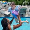 imageSwimWays Disney Princess Ariel Swim Trainer US Coast Guard Approved Life Vest Kids Swim Vest Arm Floaties ampamp Life Jackets for Kids 3355 lbs Ariel