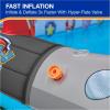 imageSwimWays Disney Princess Ariel Water Castle Deluxe Inflatable Pool Above Ground Pool with Canopy and Fast Inflation for Kids Aged Aged 3 ampamp UpPaw Patrol