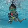 imageSwimWays Little Mermaid Disney Dive Characters Kids Pool Toy Princess Ariel Flounder and Sebastian Bath Toys and Pool Party Supplies