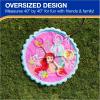 imageSwimWays Minnie Mouse Splash Mat Kids Splash Pad ampamp Outdoor Toys Minnie Mouse Party Supplies Water Toys for Kids Aged 1 ampamp UpDisney Princess Ariel
