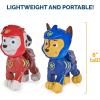 imageSwimWays Nickelodeon Paw Patrol Chase and Marshall Swim Huggable 2Pack Floating Paw Patrol Toys for Kids Ages 12pk Floating Figures