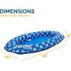 imageSwimWays Paddle Paws Spring Float Dog Raft Small 065 lbsLarge