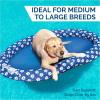 imageSwimWays Paddle Paws Spring Float Dog Raft Small 065 lbsLarge