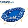 imageSwimWays Paddle Paws Spring Float Dog Raft Small 065 lbsSmall