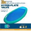 imageSwimWays Spring Float Original Pool Lounge Chair Inflatable Pool Floats Adult with Fast Inflation ampamp Head Rest for Ages 15 ampamp Up Aqua