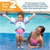imageSwimWays Swim Trainer US Coast Guard Approved Life Vest Kids Swim VestMermaid