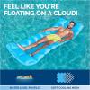 imageSwimways Comfort Cloud Pool Lounger with Fast Inflation ampamp Headrest Pillow Oversized Inflatable Pool Floats for AdultsLounger with HyperFlate Valve
