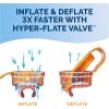 imageSwimways Comfort Cloud Pool Lounger with Fast Inflation ampamp Headrest Pillow Oversized Inflatable Pool Floats for AdultsLounger with HyperFlate Valve