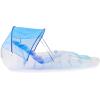 imageSwimways Dry Float Shadester Pool Float Translucent Inflatable Recliner Chair for Adults with Fast Inflation Canopy Foot Rest ampamp Cup Holder