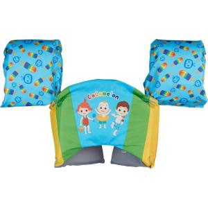 imageSwimWays Swim Trainer US Coast Guard Approved Life Vest Kids Swim VestCocomelon