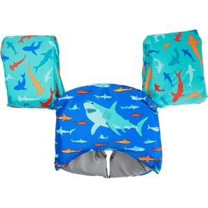 imageSwimWays Swim Trainer US Coast Guard Approved Life Vest Kids Swim VestShark