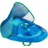 imageSwimWays Baby Spring Float with Adjustable Canopy and UPF Sun Protection Blue3Blue