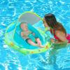 imageSwimWays Baby Spring Float with Adjustable Canopy and UPF Sun Protection Blue4Green