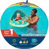 imageSwimWays Baby Spring Float with Adjustable Canopy and UPF Sun Protection Blue4Green