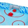 imageSwimWays COOP Hydro Hockey Inflatable Water Floating Table Hockey Set Pool Toy for Kids Ages 5