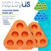 imageSwimWays Floating Tiki Bar Pool FloatFloating Beer Pong 2pk