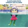 imageSwimWays Gabbys Dollhouse Floatin Figures Swimming Pool Accessories ampamp Kids Pool Toys Party Supplies ampamp Water Toys for Kids Aged 3 ampamp Up Gabby ampamp Mercat 2PackGabby Floating Figure
