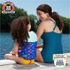 imageSwimWays Gabbys Dollhouse Floatin Figures Swimming Pool Accessories ampamp Kids Pool Toys Party Supplies ampamp Water Toys for Kids Aged 3 ampamp Up Gabby ampamp Mercat 2PackLife Jacket