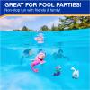 imageSwimWays Gabbys Dollhouse Floatin Figures Swimming Pool Accessories ampamp Kids Pool Toys Party Supplies ampamp Water Toys for Kids Aged 3 ampamp Up Gabby ampamp Mercat 2PackGabby Dive Characters