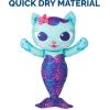 imageSwimWays Gabbys Dollhouse Floatin Figures Swimming Pool Accessories ampamp Kids Pool Toys Party Supplies ampamp Water Toys for Kids Aged 3 ampamp Up Gabby ampamp Mercat 2PackMercat Swim Huggable