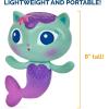 imageSwimWays Gabbys Dollhouse Floatin Figures Swimming Pool Accessories ampamp Kids Pool Toys Party Supplies ampamp Water Toys for Kids Aged 3 ampamp Up Gabby ampamp Mercat 2PackMercat Floating Figure