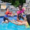 imageSwimWays Gabbys Dollhouse Floatin Figures Swimming Pool Accessories ampamp Kids Pool Toys Party Supplies ampamp Water Toys for Kids Aged 3 ampamp Up Gabby ampamp Mercat 2PackSwim Trainer