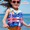 imageSwimWays Gabbys Dollhouse Floatin Figures Swimming Pool Accessories ampamp Kids Pool Toys Party Supplies ampamp Water Toys for Kids Aged 3 ampamp Up Gabby ampamp Mercat 2PackLife Jacket