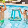 imageSwimWays Hydro Bottle Splash Pool Toys for Kids and Adults Throwing Disc Swimming Pool Game Outdoor Toys for Kids Aged 5 ampamp UpSpring Hoops