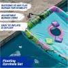 imageSwimWays Hydro Cornhole Pool Toys for Kids and Adults Cornhole Toss Game for Beach Lake and Swimming Pool Outdoor Toys for Kids Aged 5 ampamp UpHydro Cornhole