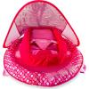 imageSwimWays Infant Baby Inflatable Swimming Pool Spring Float with Shade Canopy and 3 Point Harness for Ages 3 to 9 Months Pink Flower