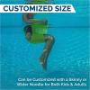 imageSwimWays Mesh Floating Pool Chair Noodle Slings 4 Pack Swimming Pool Accessories ampamp Water Toys Pool Noodle Not Included1 Pack