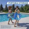 imageSwimWays PackNFloat 2in1 Pool Chair and Tote Bag Blue Palm