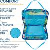 imageSwimWays PackNFloat 2in1 Pool Chair and Tote Bag Blue Palm