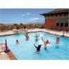 imageSwimWays Plastic MultiSport Volleyball Set Includes 2 Bases 1 Net 1 Volleyball Ideal for Pool Parties and Outdoor GamesVolleyball