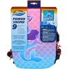 imageSwimWays Power Swimr Outdoor Pool Swim Vest for Kids Adjustable Kid Pool Float for Swim Training Medium Pink MermaidMermaid