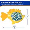 imageSwimWays Rainbow Reef Fish Toy Kids Swimming Accessories ampamp Water Toys Learn to Swim Pool Toys for Kids Ages 5 ampamp Up Batteries Included Tuna TurnerLebron Waves