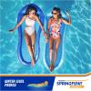 imageSwimWays Spring Float Premium Hammock Pool Lounger Inflatable Pool Floats Adult with Fast Inflation for Ages 15 ampamp Up