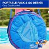 imageSwimWays Spring Float Premium Hammock Pool Lounger Inflatable Pool Floats Adult with Fast Inflation for Ages 15 ampamp Up