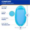 imageSwimWays Spring Float Premium Hammock Pool Lounger Inflatable Pool Floats Adult with Fast Inflation for Ages 15 ampamp Up Sky Blue