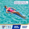 imageSwimWays Spring Float Premium Hammock Pool Lounger Inflatable Pool Floats Adult with Fast Inflation for Ages 15 ampamp Up Sky Blue