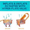 imageSwimWays Spring Float Premium Papasan Pool Lounger Inflatable Pool Floats Adult with Fast Inflation for Ages 15 ampamp UpPapasan Blue