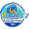 imageSwimWays Spring Float Recliner Chair for Swimming Pool Inflatable Pool Floats Adult with Fast Inflation Cup Holder ampamp Foot Rest for Ages 15 ampamp Up AquaCanopy Recliner New Version
