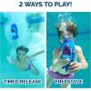 imageSwimWays Swirl Divers Kids FishShaped Pool Diving Toys 2 Pack Bath Toys ampamp Pool Party Supplies for Kids Ages 5 and UpShark Rocket Diving Toy1 Pack