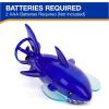 imageSwimWays Swirl Divers Kids FishShaped Pool Diving Toys 2 Pack Bath Toys ampamp Pool Party Supplies for Kids Ages 5 and UpZoomimals Shark Diving Toy1 Pack New Version