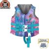 imageSwimWays The Little Mermaid US Coast Guard Approved Life Vest Kids Swim Vest Arm Floaties ampamp Life Jackets for Kids 3355 lbsLife Vest