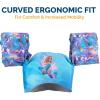 imageSwimWays The Little Mermaid US Coast Guard Approved Life Vest Kids Swim Vest Arm Floaties ampamp Life Jackets for Kids 3355 lbsSwim Trainer