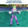 imageSwimways DC Batman Swim Huggable Batman Bath ampamp Beach Toys Floating Water Stuffed Animal for Kids Aged 1 ampamp UpJoker Floating Figure
