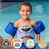 imageSwimways DC Batman Swim Huggable Batman Bath ampamp Beach Toys Floating Water Stuffed Animal for Kids Aged 1 ampamp UpSwim Trainer